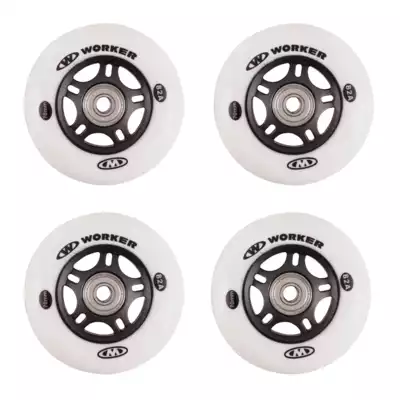 Kotači za koturaljke 70 mm i ABEC 5 krom ležajevi - Set od 4 komada