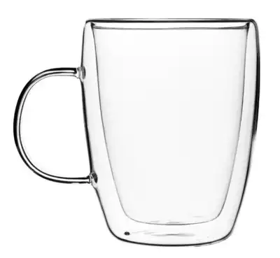 2/1 set od dvije staklene termos čaše s duplim dnom 270 ml