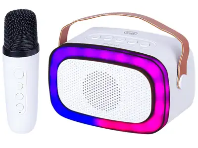 Prenosni karaoke zvočnik XR8A0, bel