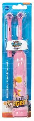 Dječja električna četkica za zube, Paw Patrol, roza, 3+