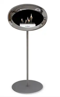 Kamin na bioetanol Dome Steel High 802742