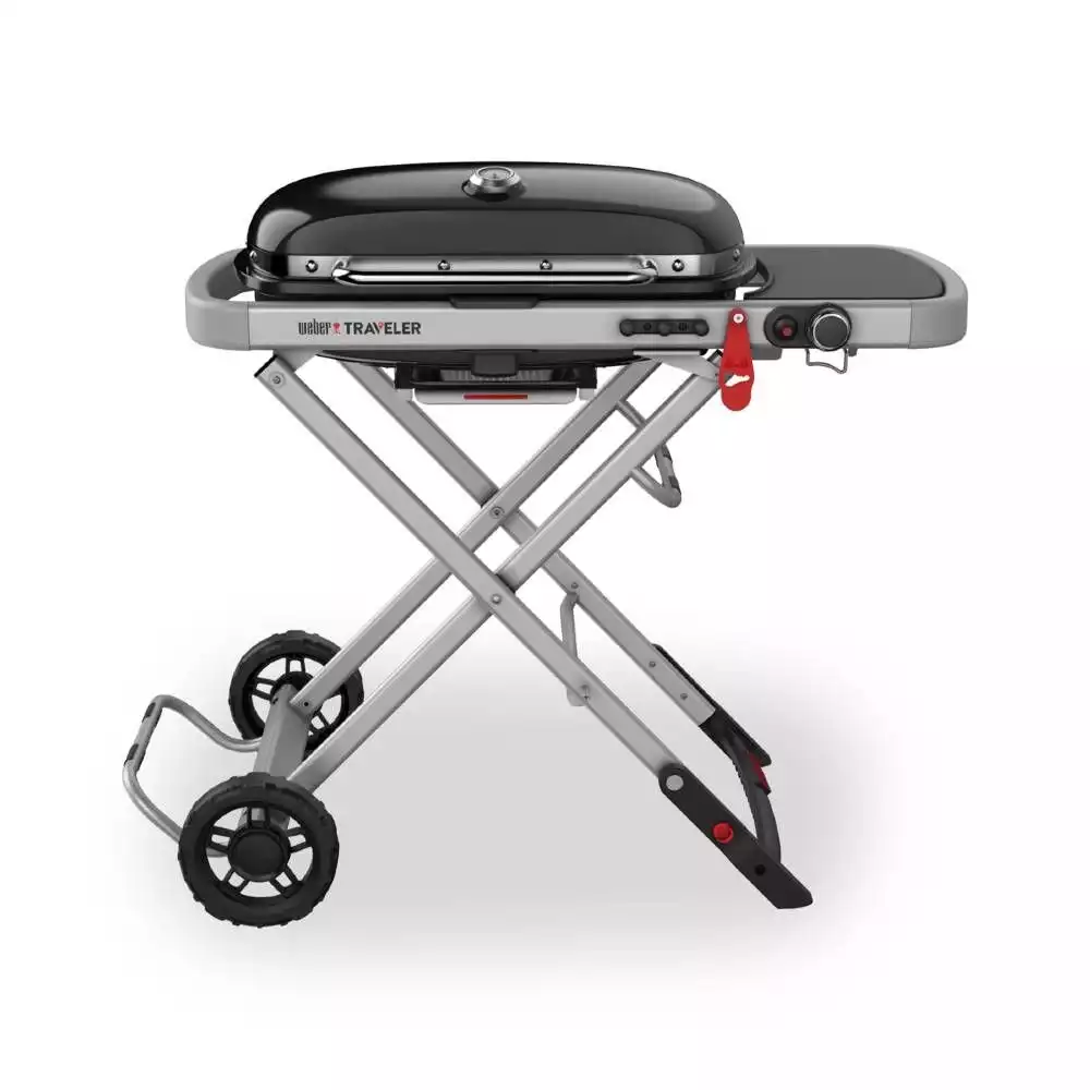 Weber Plinski ar Weber Traveler Black
