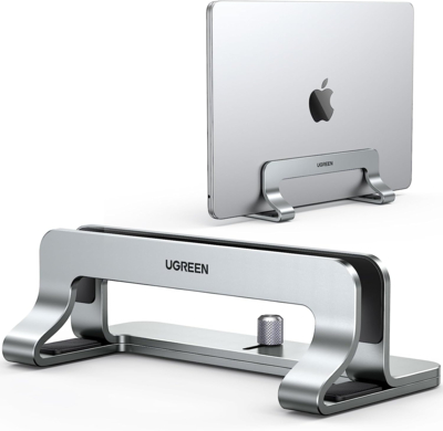 vertikalno aluminijasto stojalo za prenosni računalnik, za MacBook Pro/Air, prenosnike, iPad in druge