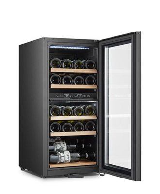  vitrina za vino 60L dvojna hladilna cona AD8080