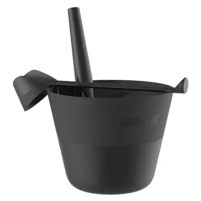 Harvia vedro in zajemalka Steel black | Pripomoček za savno