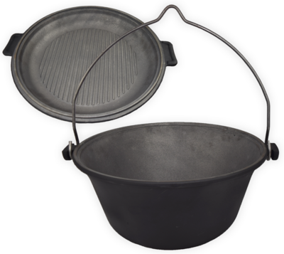 PLAMENI KOTLA S POKLOPCEM 20L
