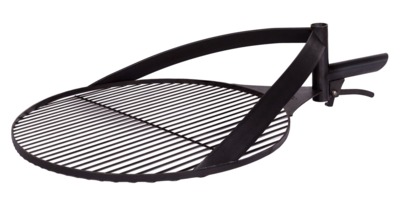 Rešetka od prirodnog čelika s držačem za roštilj, 60 cm
