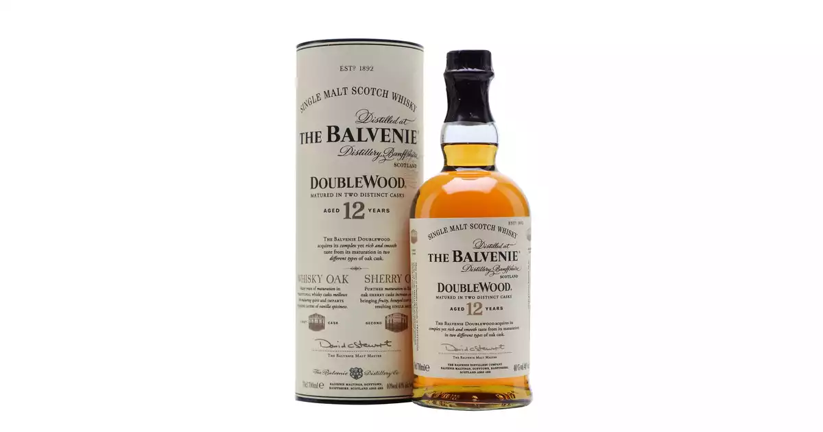 THE BALVENIE DOUBLEWOOD 12年　700ml The Balvenie 12 Years Double Wood Single Malt Scotch Whisky