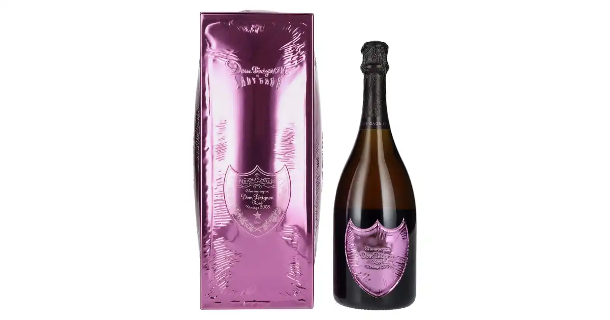 Dom Pérignon - Dom Perignon LADY GAGA ROSE VINTAGE 2008 Dom Pérignon Rosé Vintage 2008 Lady Gaga Limited Edition