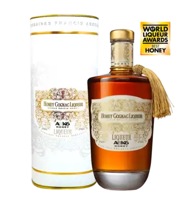 Honey cognac liqueur
