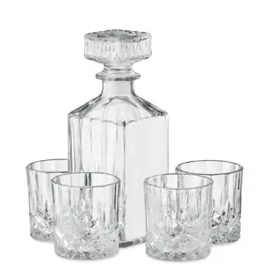 Luxury glass drink set