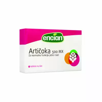 Artičoka 500 MX, 30 tablet