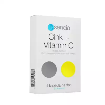 Cink + Vitamin C, 30 kapsul