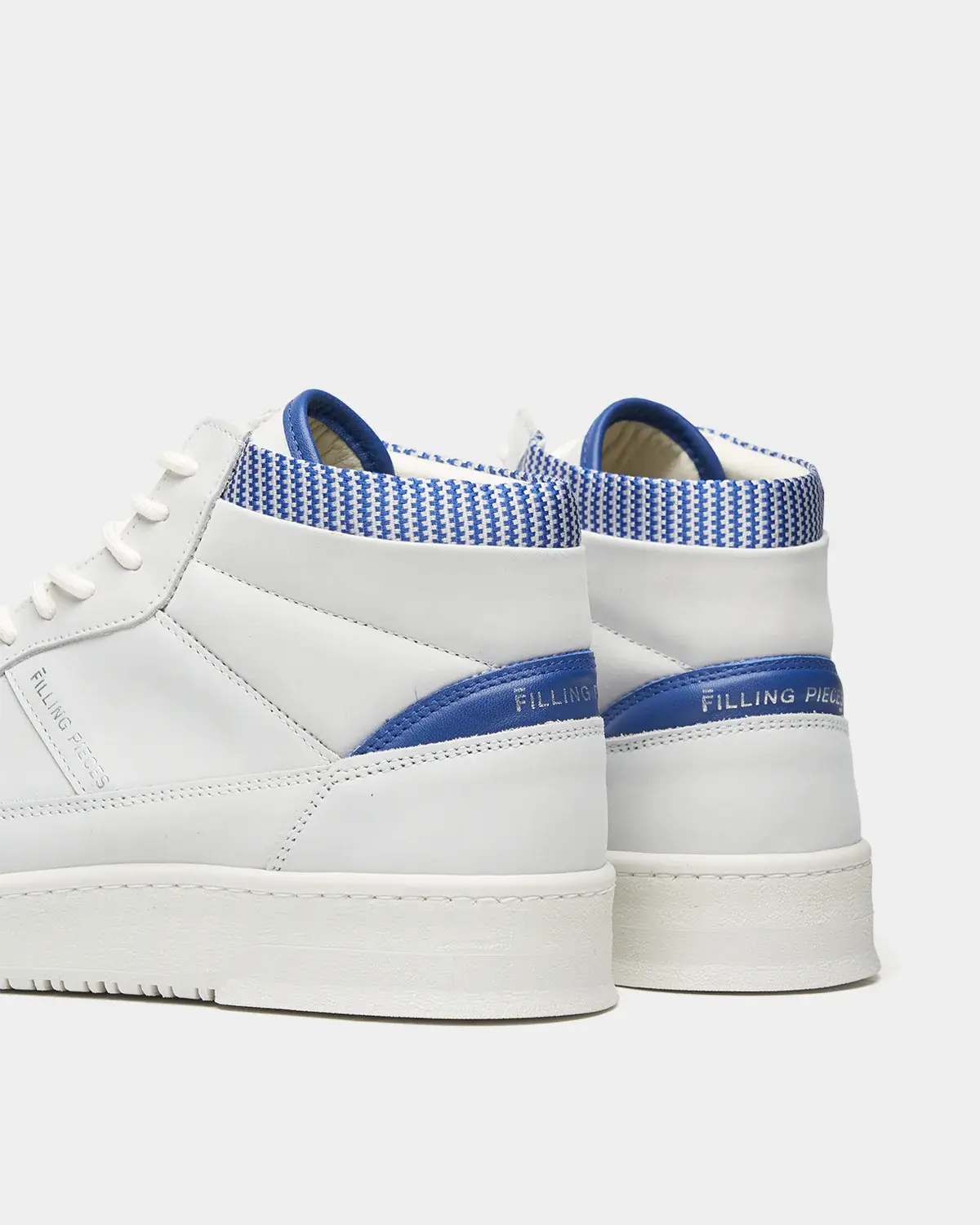 FILLING PIECES sneakers Mid Ace Nubuck White