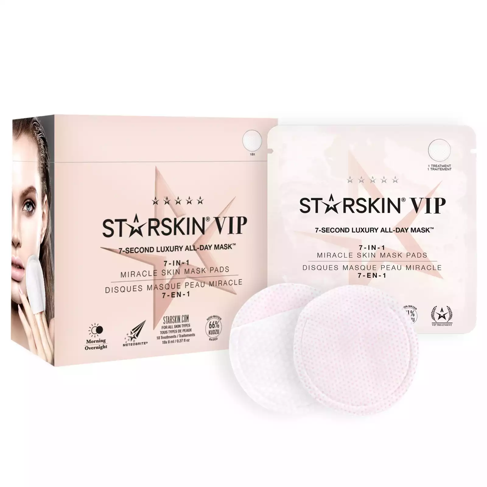 VIP 7-second luxury all-day mask, set 18 mask