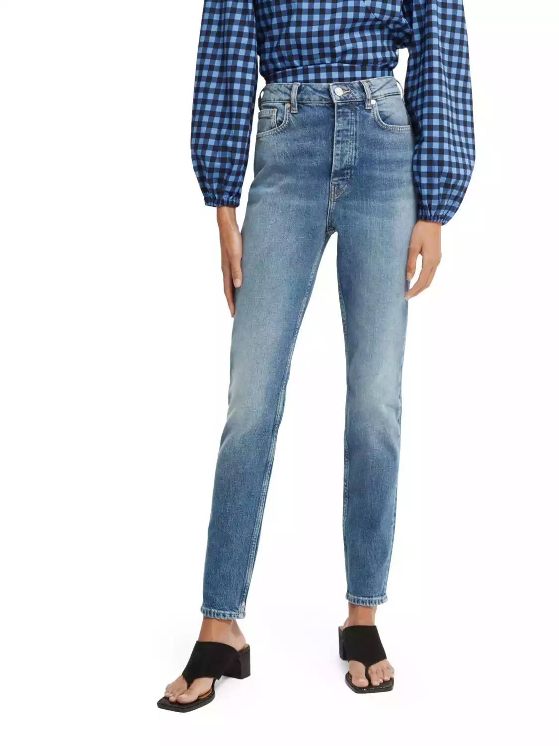 Women's denim trousers