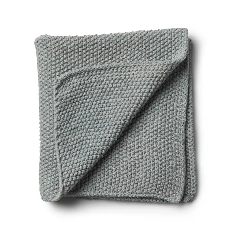 Knitted dishcloth Stone