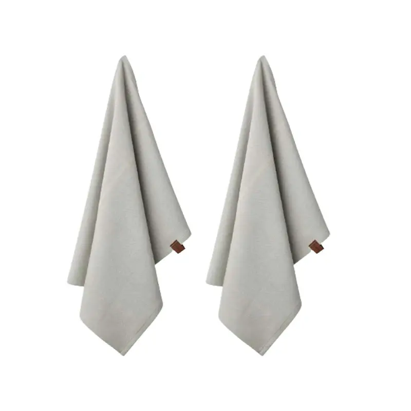 Organic tea towel - 2 pack Stone