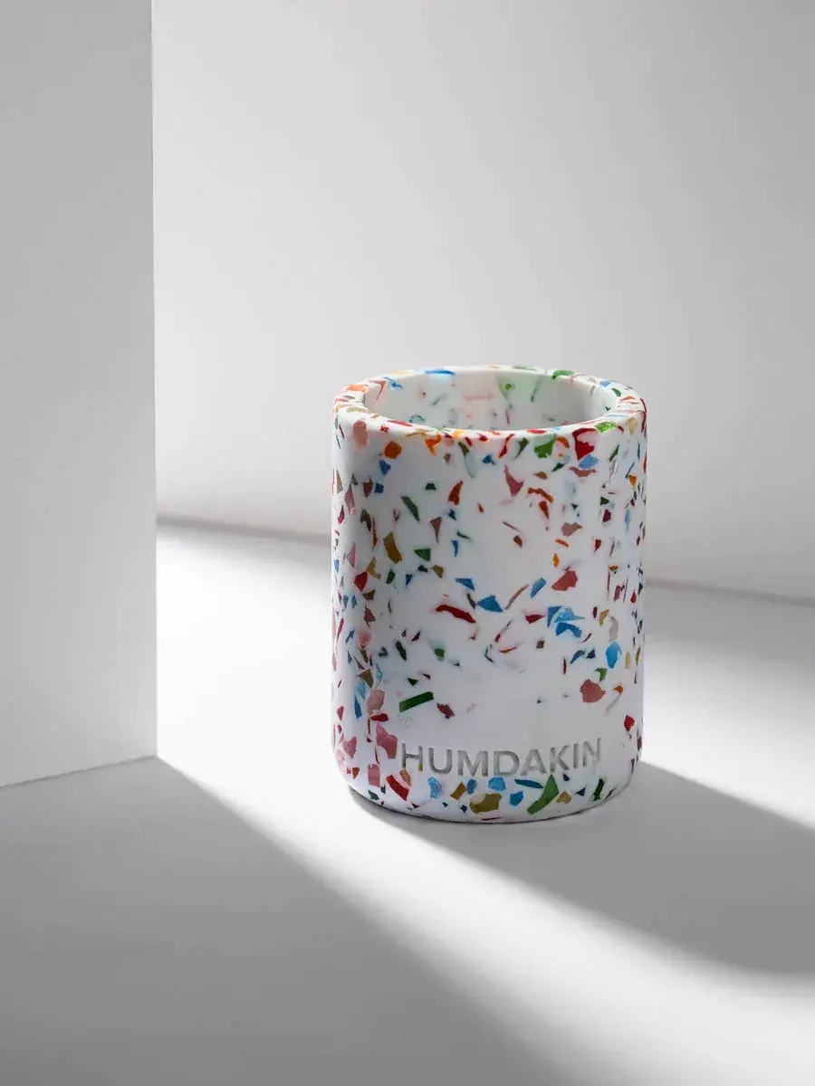 Rainbow Terrazzo Toothbrush Mug