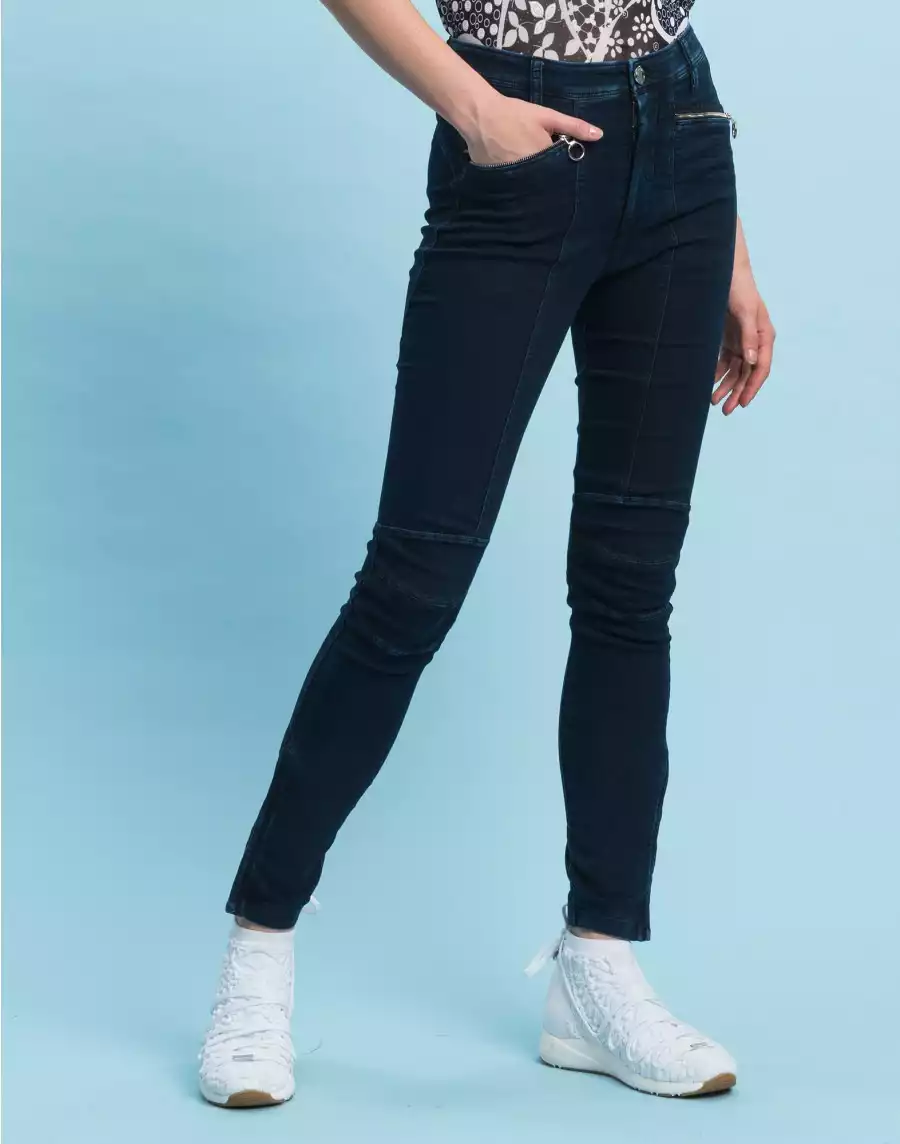 HIGH TECH Women's Denim Trousers