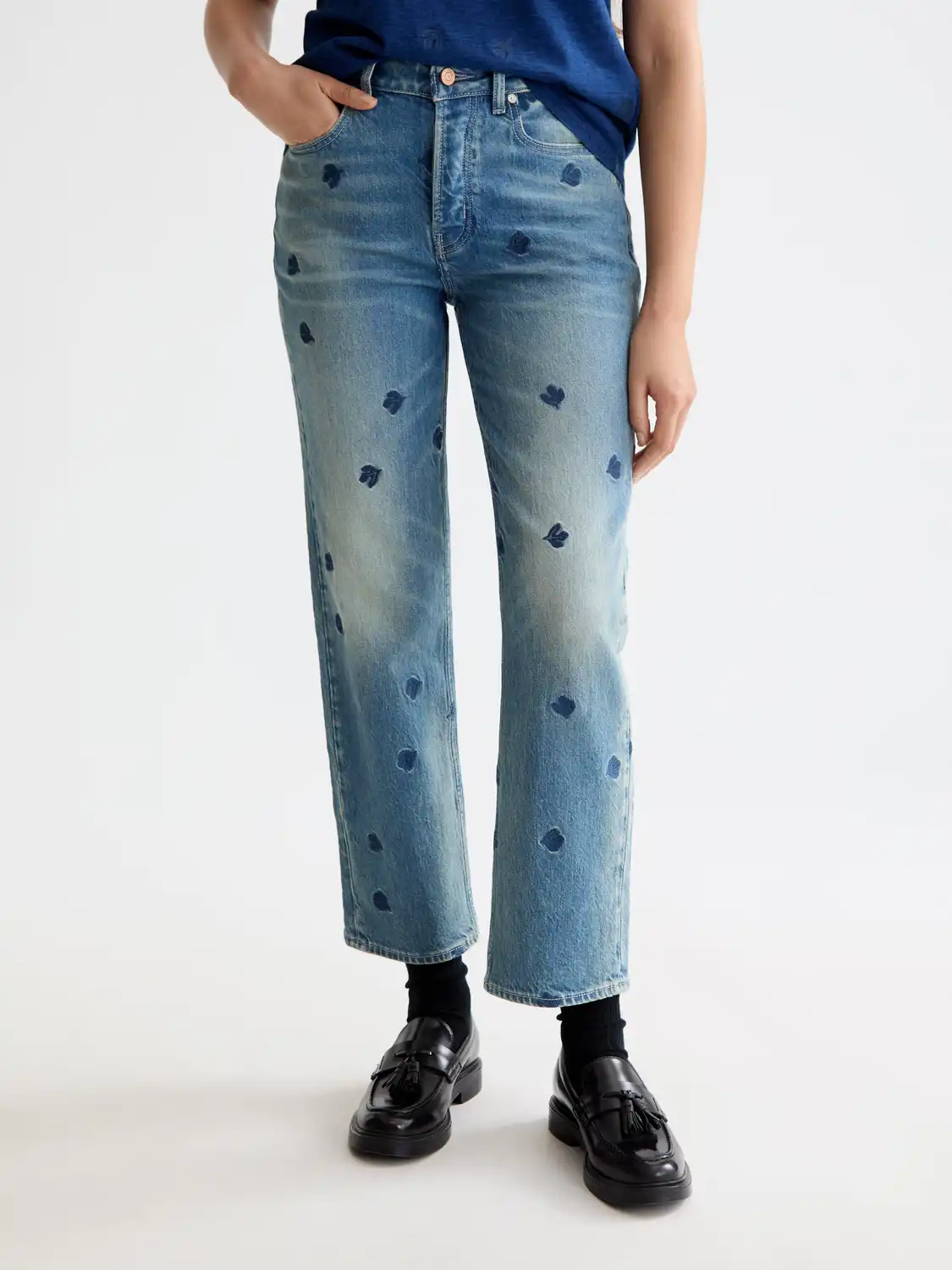ženske denim hlače