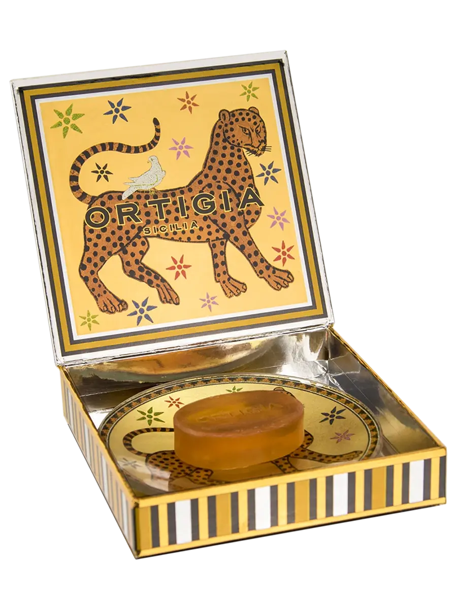 Glass Plate & Soap Gattopardo