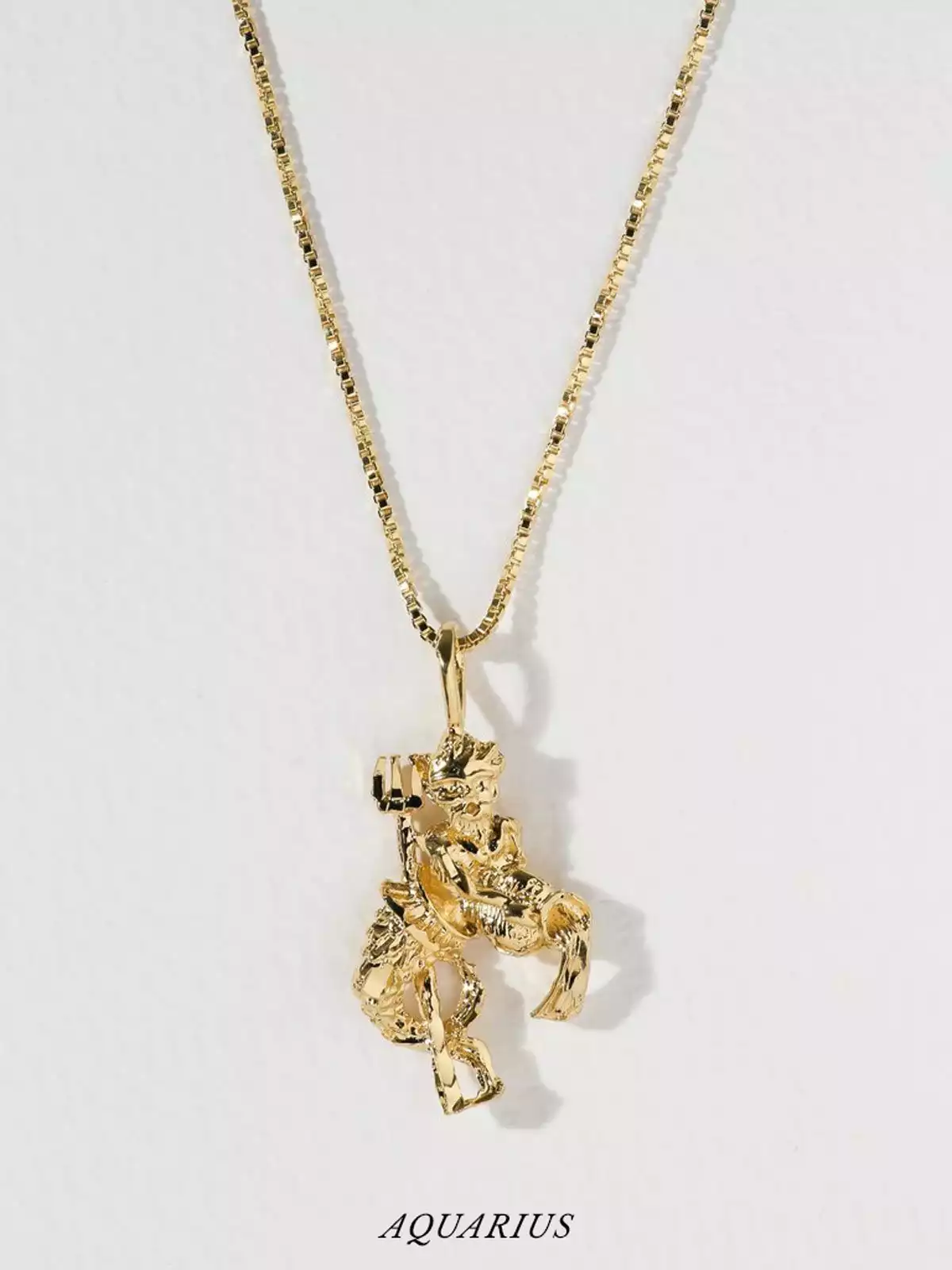 ogrlica “The Zodiac Sign Necklace Acquarious”