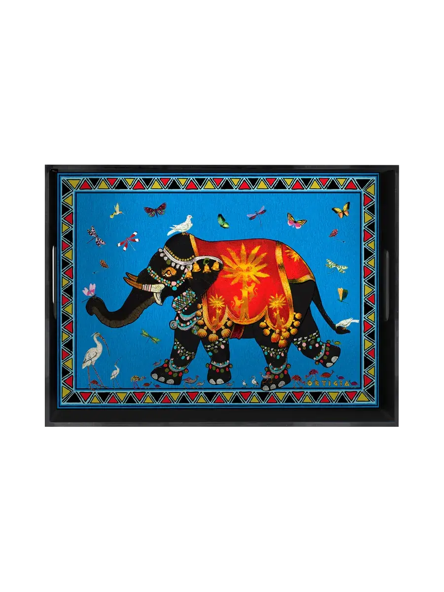 Tray Elephant Rectangle