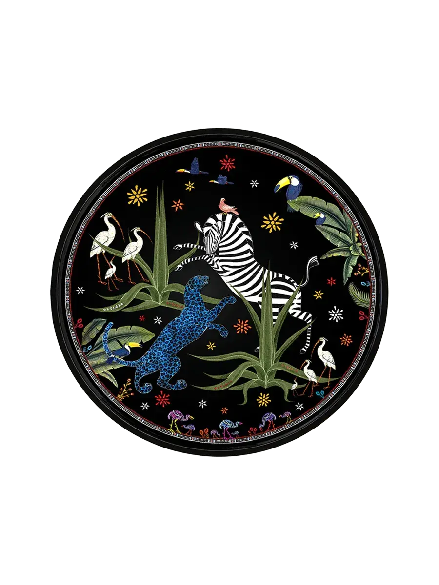 Tray Jungle Round