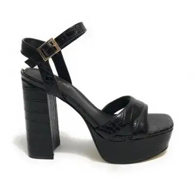 SANDALI | Zelina croc-print sandal