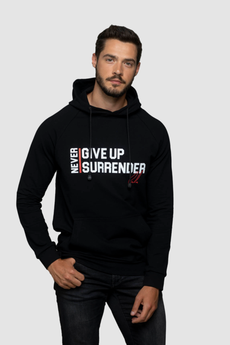 Never give up hoodie hotsell