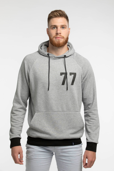 Two-tone hoodie 77