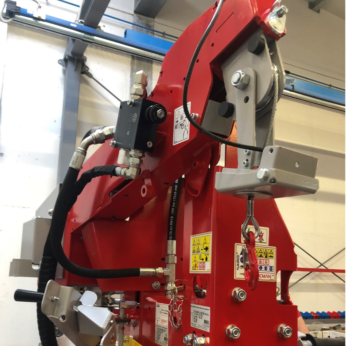 FUNK-SEILWINDE FÜR HOLZSPALTER LANCMAN STX 22/26-1000 MIT MENGEL.REG.