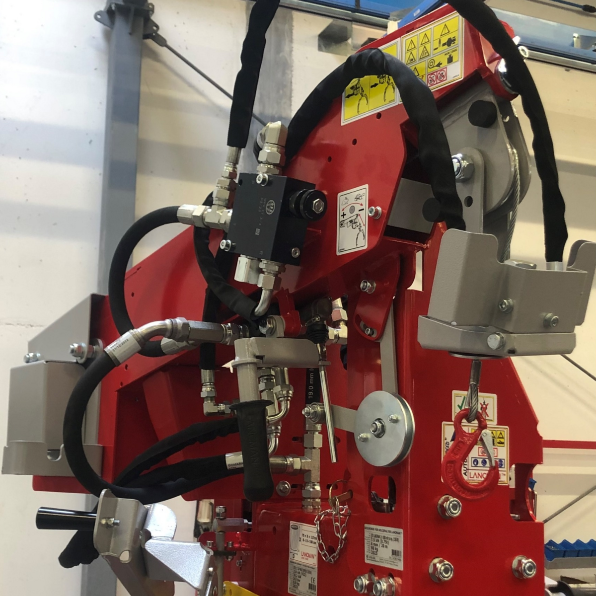 SEILWINDE FÜR HOLZSPALTER LANCMAN STX 22/26 MIT MENGEL.REG.