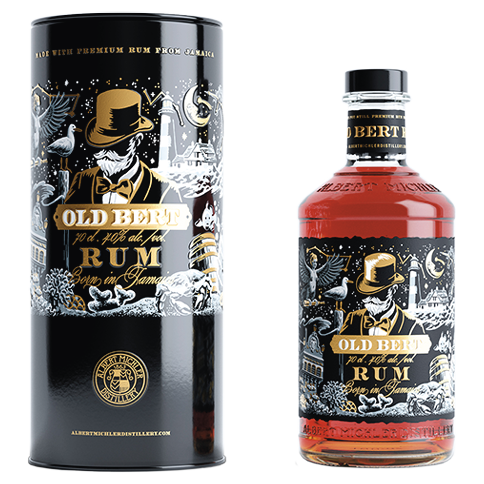 Rum Old Bert 0.7L confezione regalo