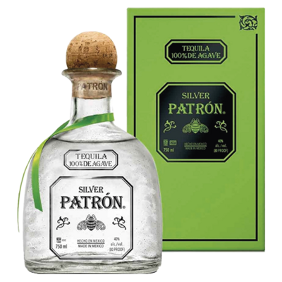 Tekila Patron Silver 1L Darilno Pakiranje