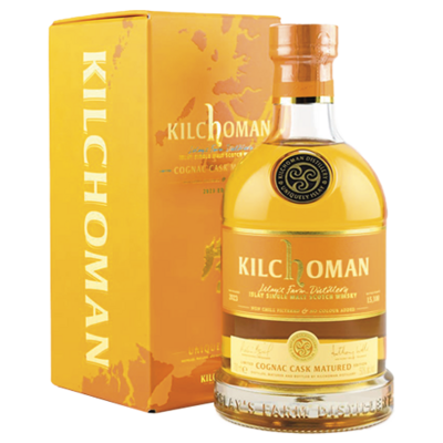 Viski Kilchoman Cognac Cask Matured 0,7L Darilno Pakiranje