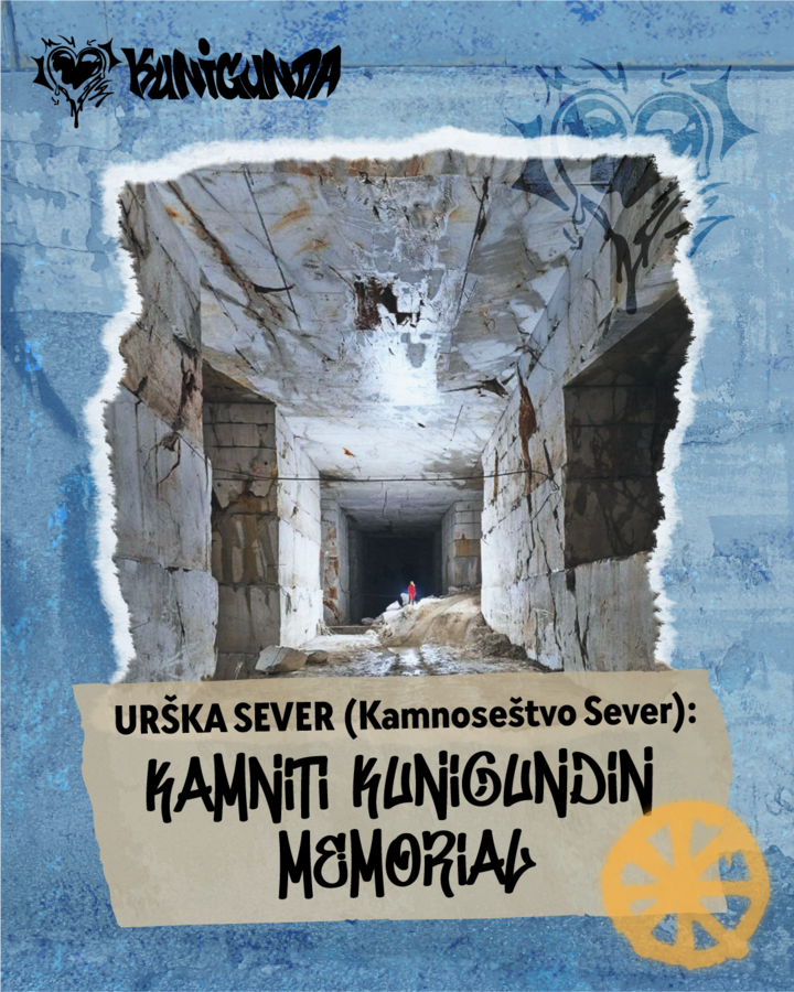 URŠKA SEVER: KAMNITI KUNIGUNDIN MEMORIAL